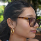Faye Chunky Hoop Earrings