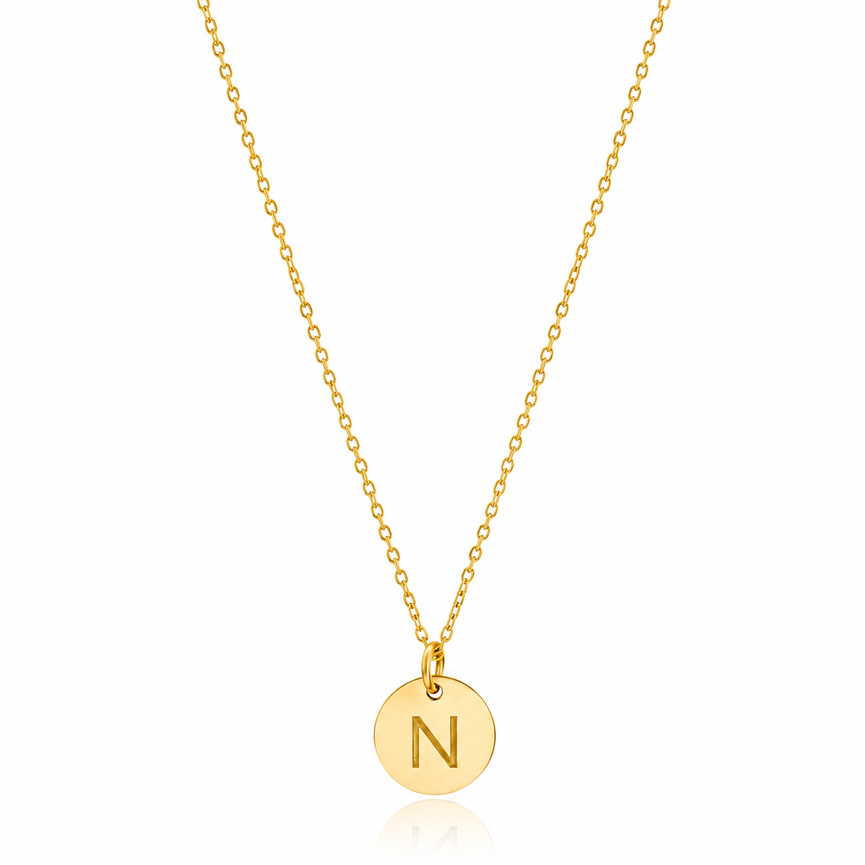 Tag Letter Necklaces