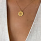 Oct Birth Month Flower Necklace - Cosmos