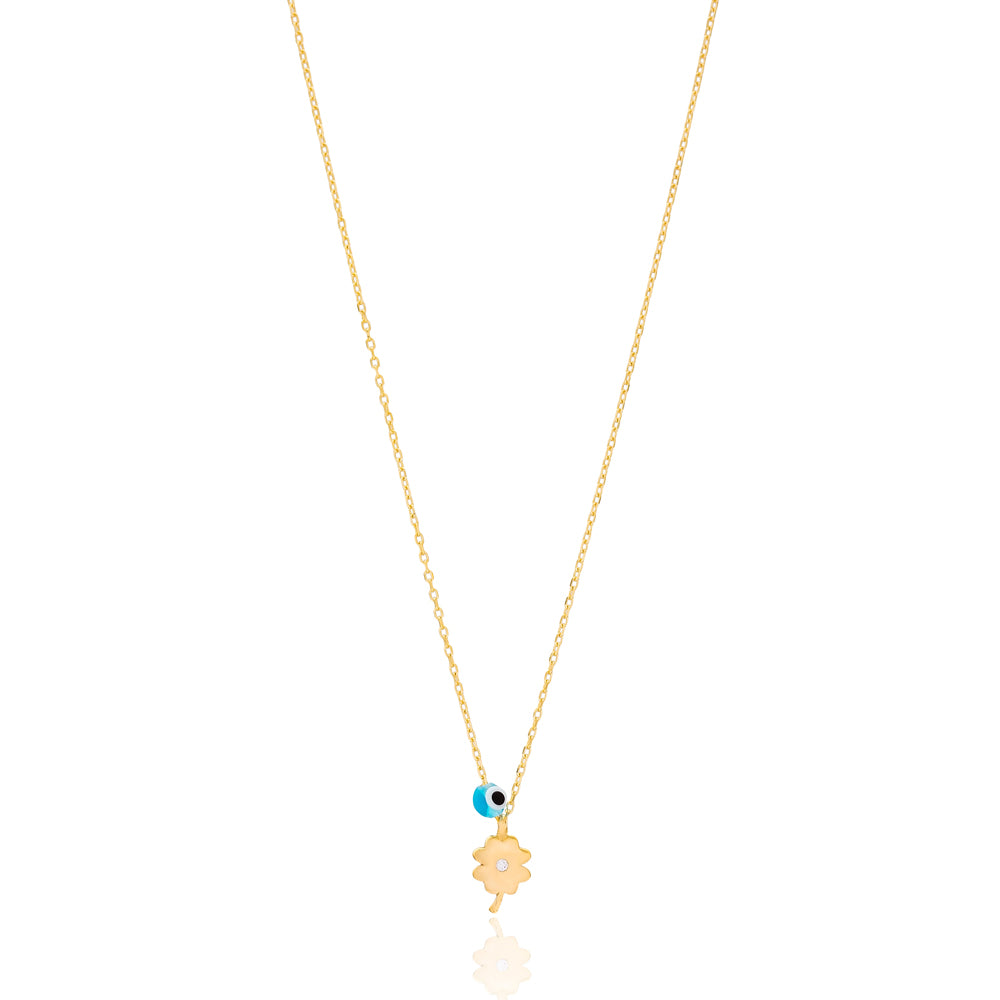 Chance Clover Necklace