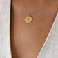 Sept Birth Month Flower Necklace - Morning Glory