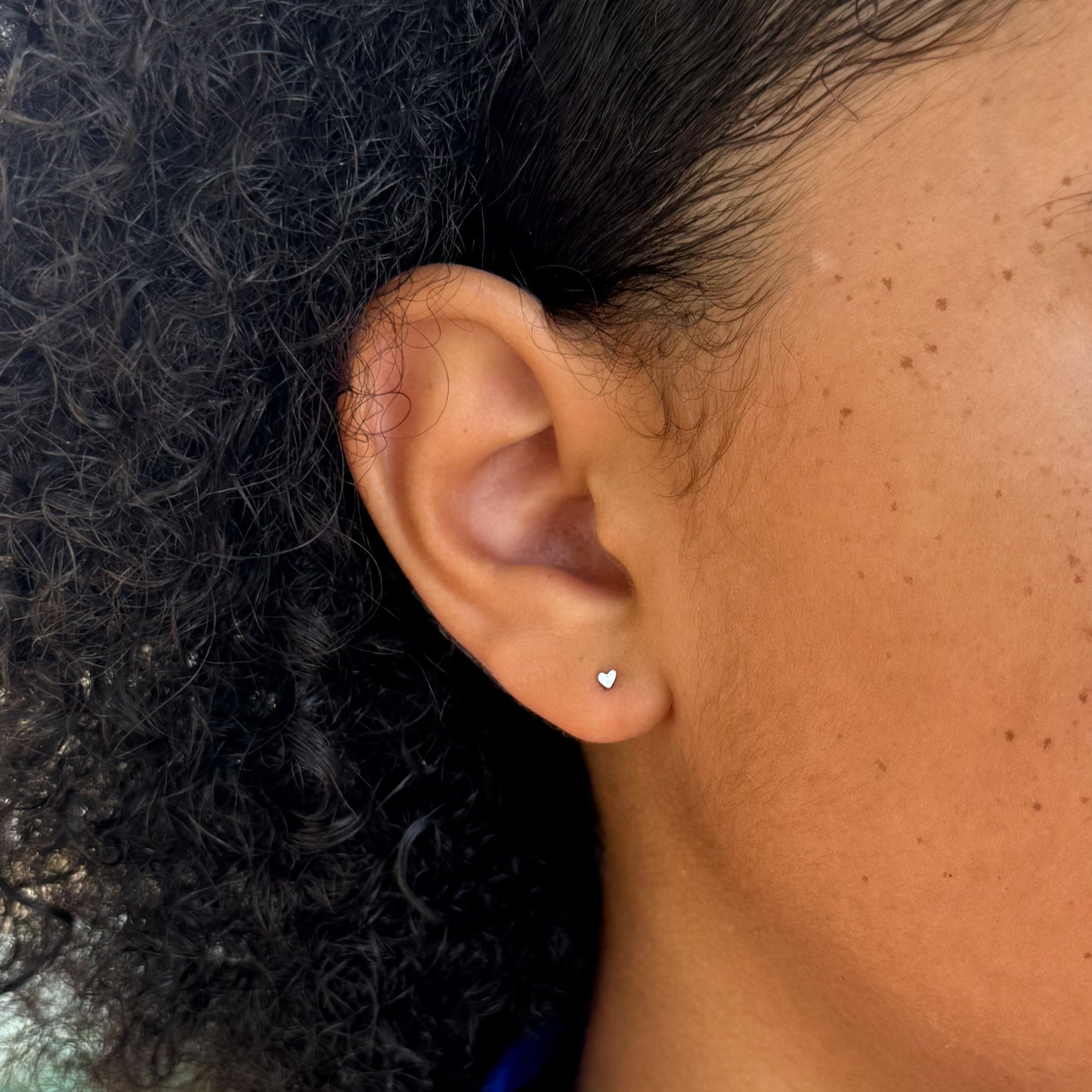 Whit Mini Heart Stud Earrings
