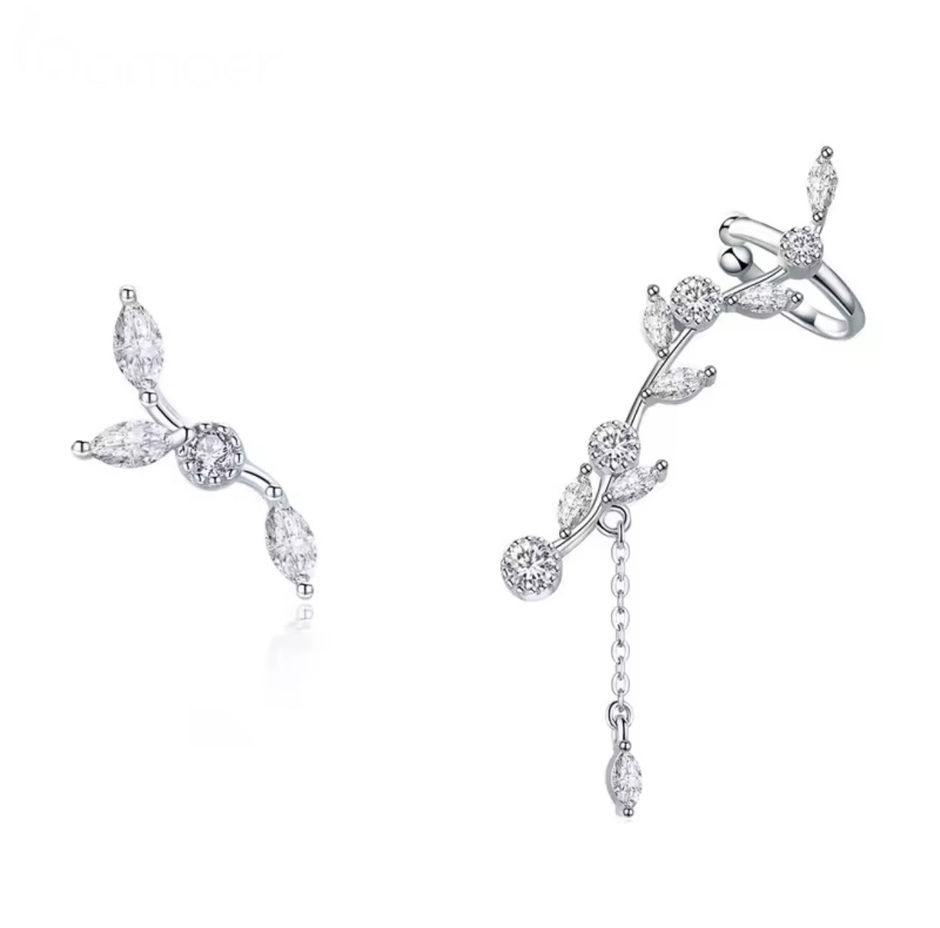 Dorit Crawler Cuff Earrings