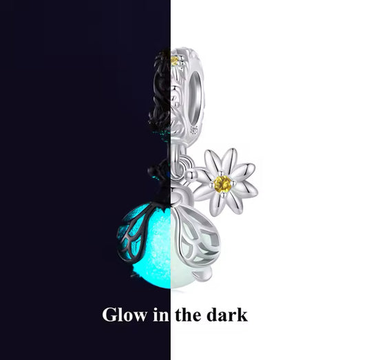 Firefly Charm (Glow in The Dark)