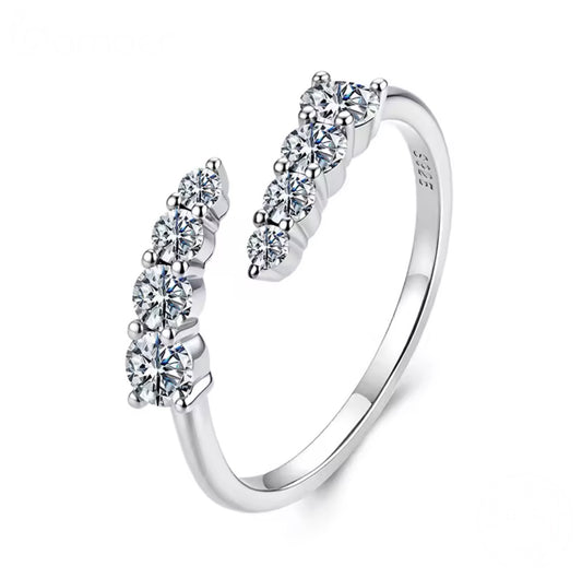 Alkina Moissanite Ring