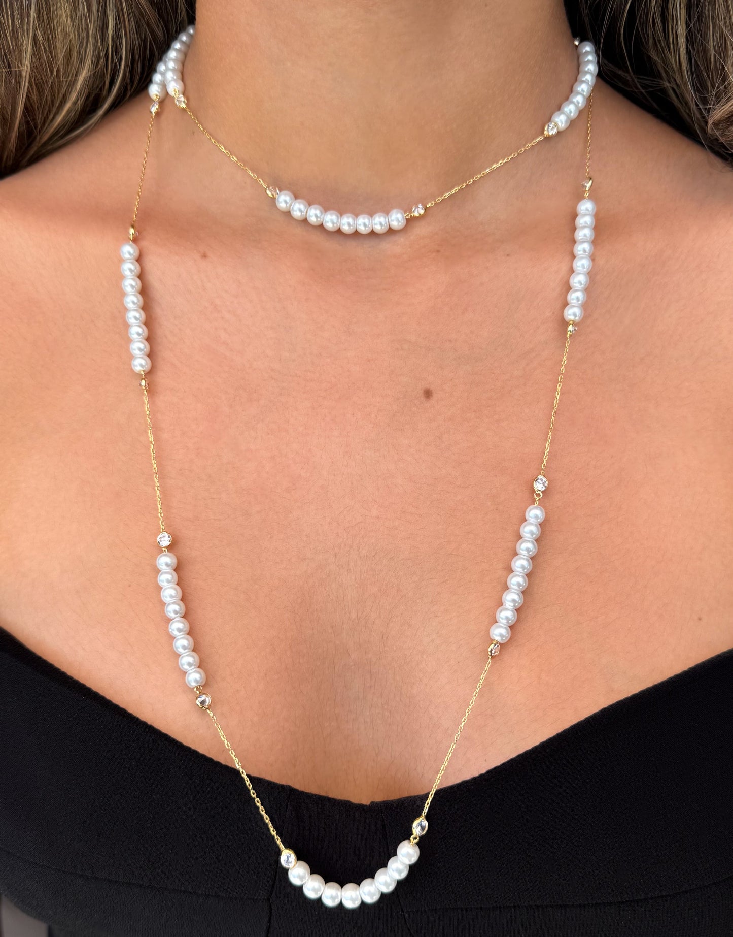 Guinevere Pearl Necklace