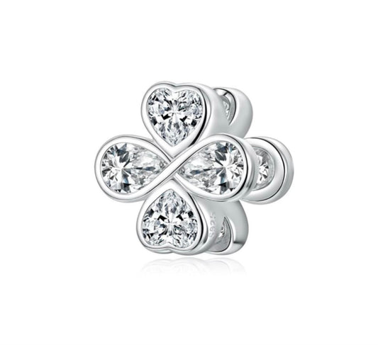 Infinity Clover Charm