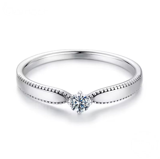 Valencia Moissanite Ring