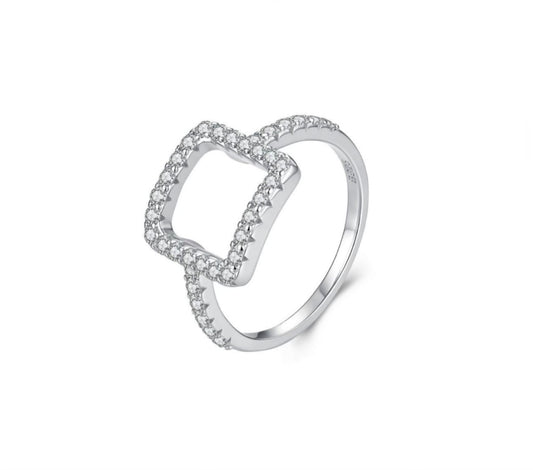 Forsythia Moissanite Ring