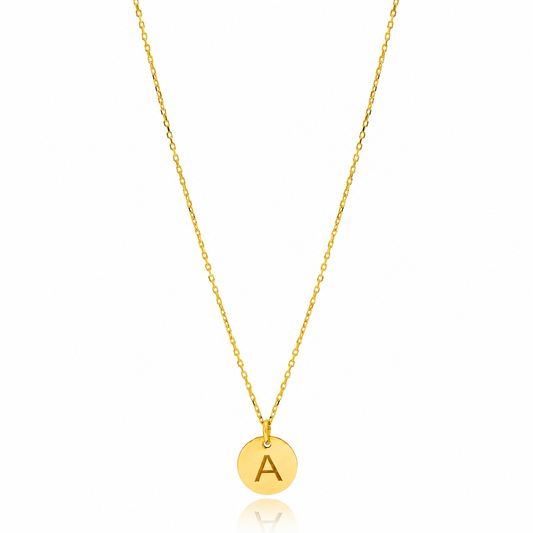 Tag Letter Necklaces