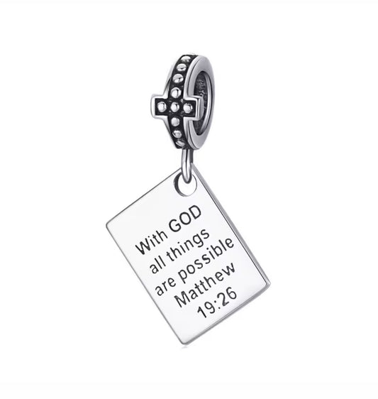 Matthew 19:26 Charm