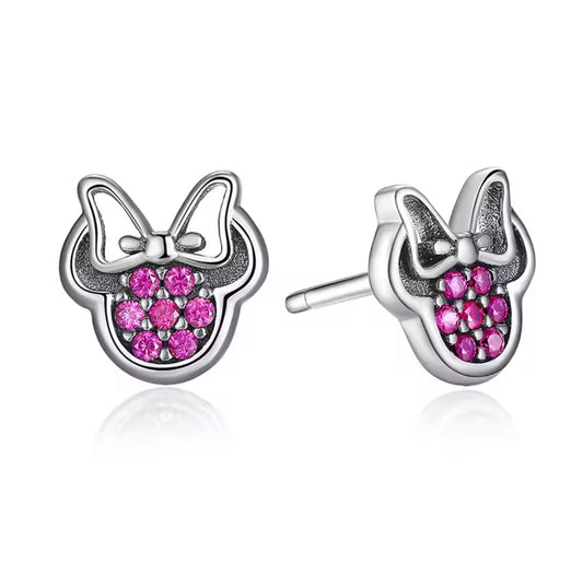 Minnie Pink Studs