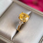 Amabel Citrine Ring