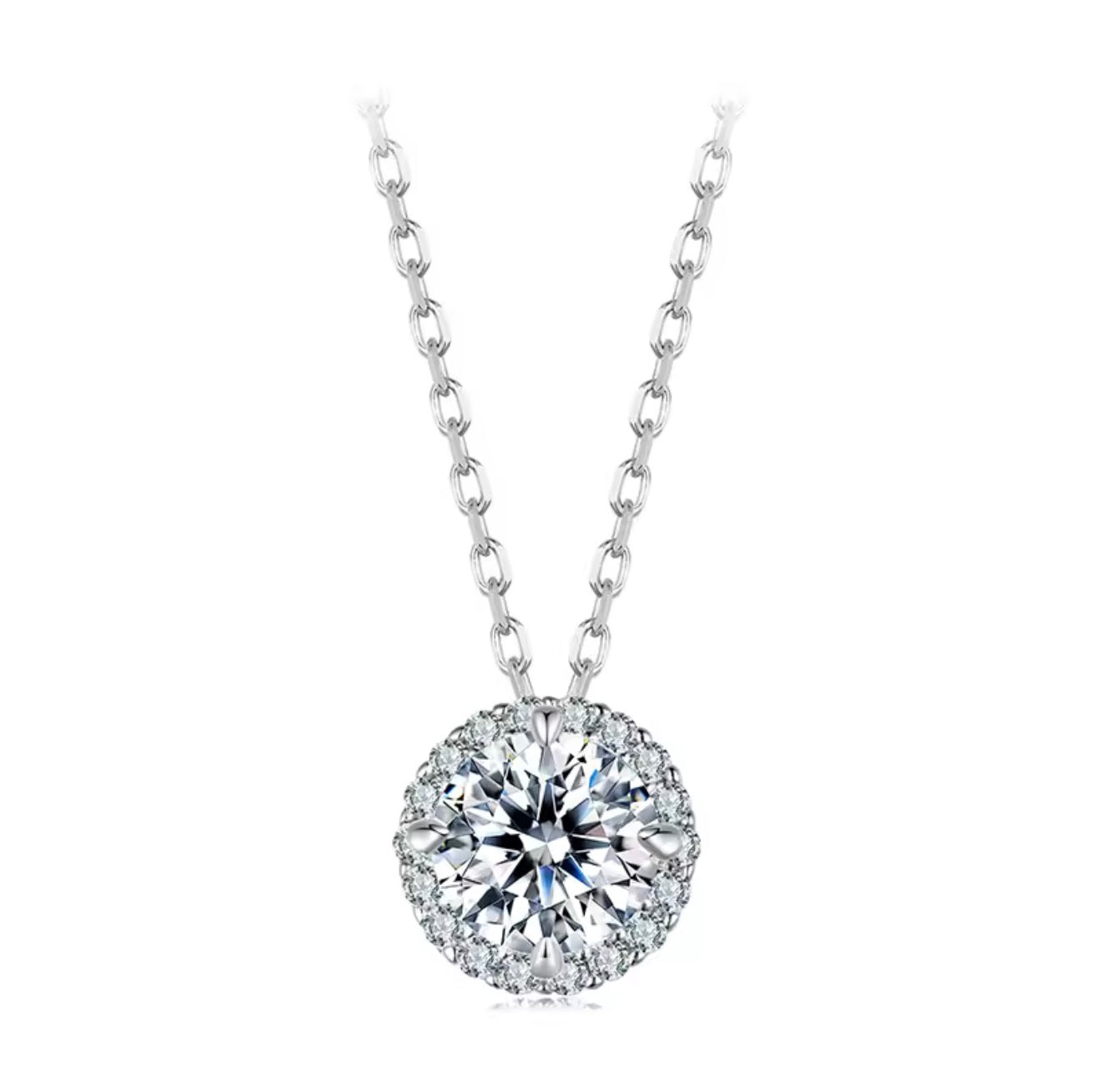 Angelique 1ct Moissanite Necklace