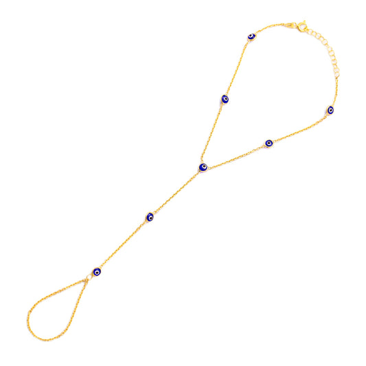 Damisi Evil Eye Chain Bracelet