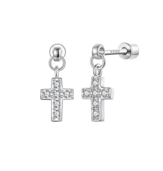Ada Cross Stud Earring