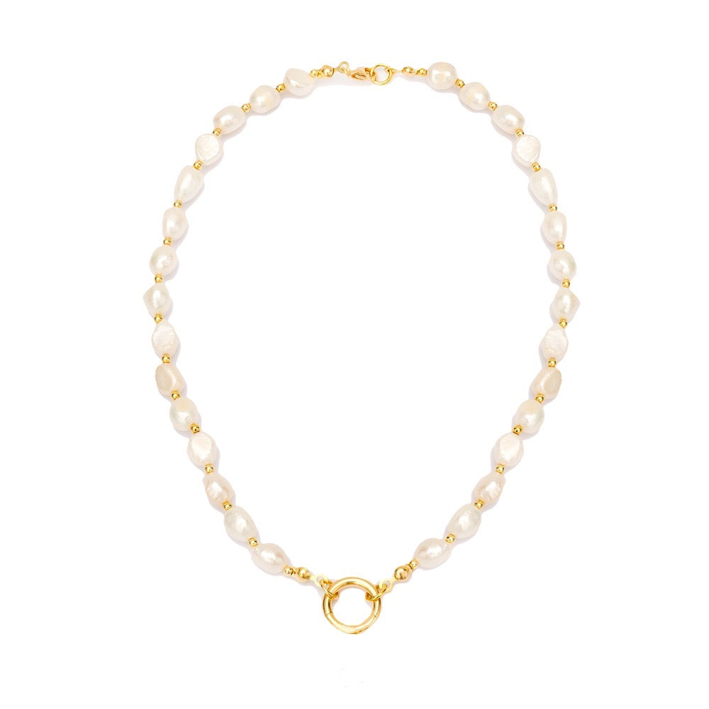 Adelaide Pearl Choker Necklace