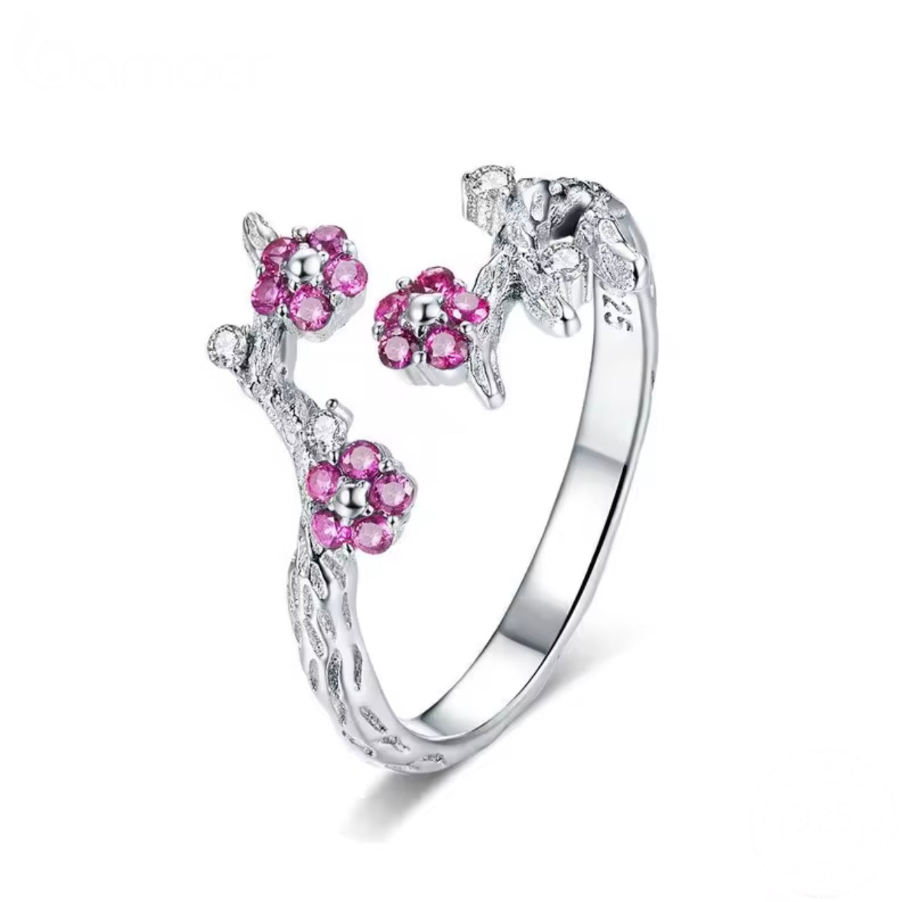 Zinnia Flower Ring