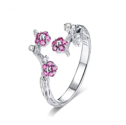 Zinnia Flower Ring