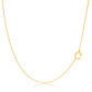 Sideways Letter Necklace
