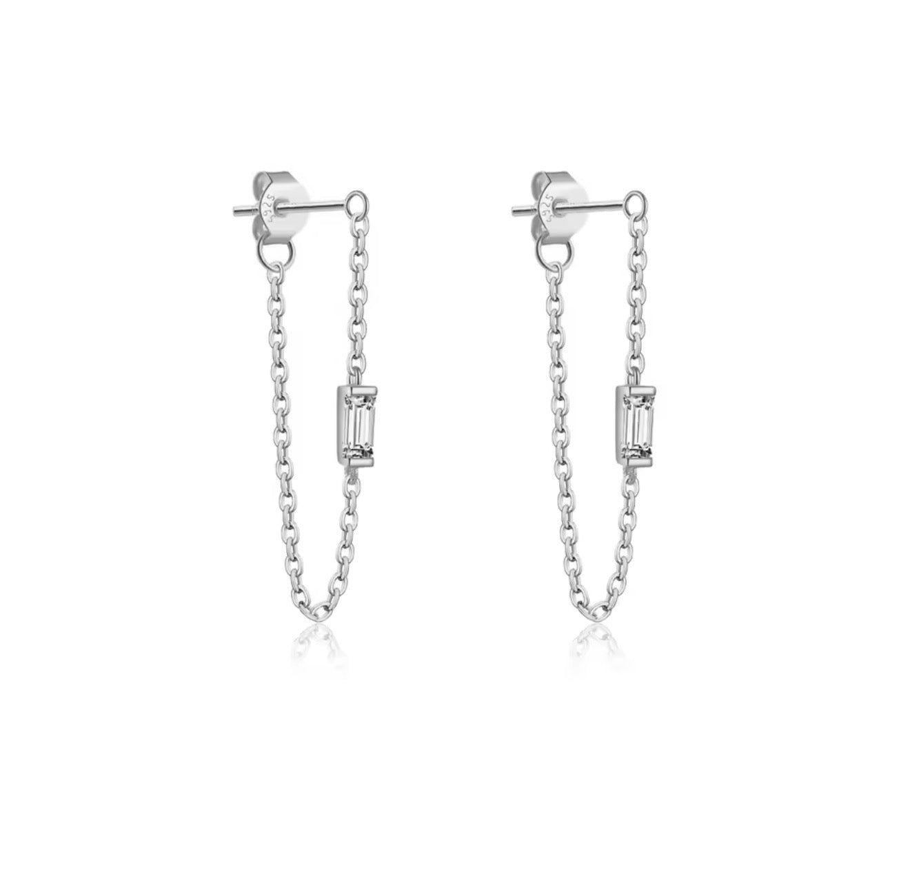 Leena Chain Studs