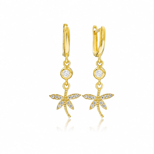 Layla Dragonfly Earrings