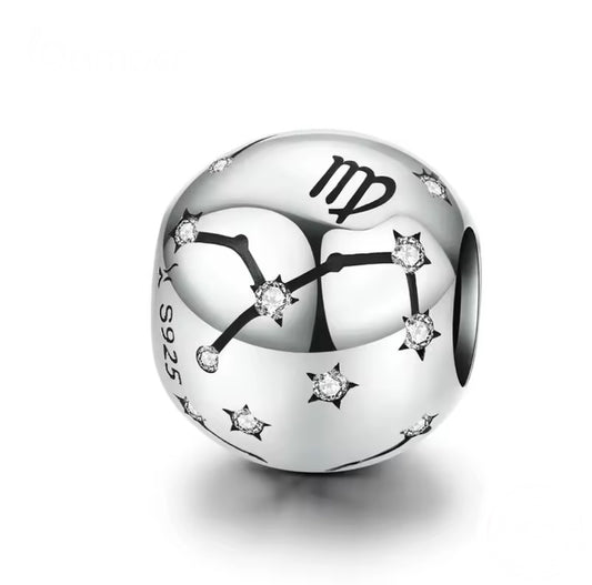 Virgo Zodiac Charm