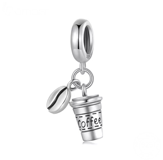 Coffee Bean Charm