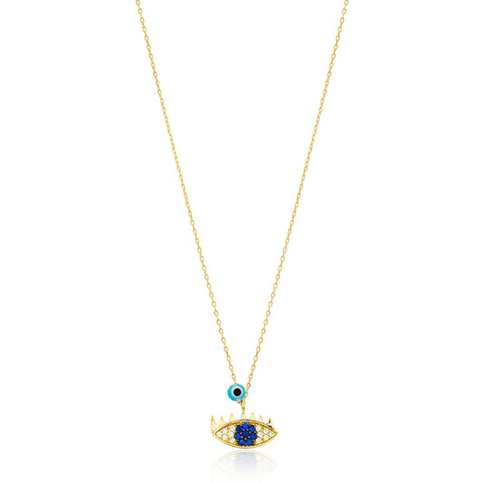 Crete Evil Eye Necklace