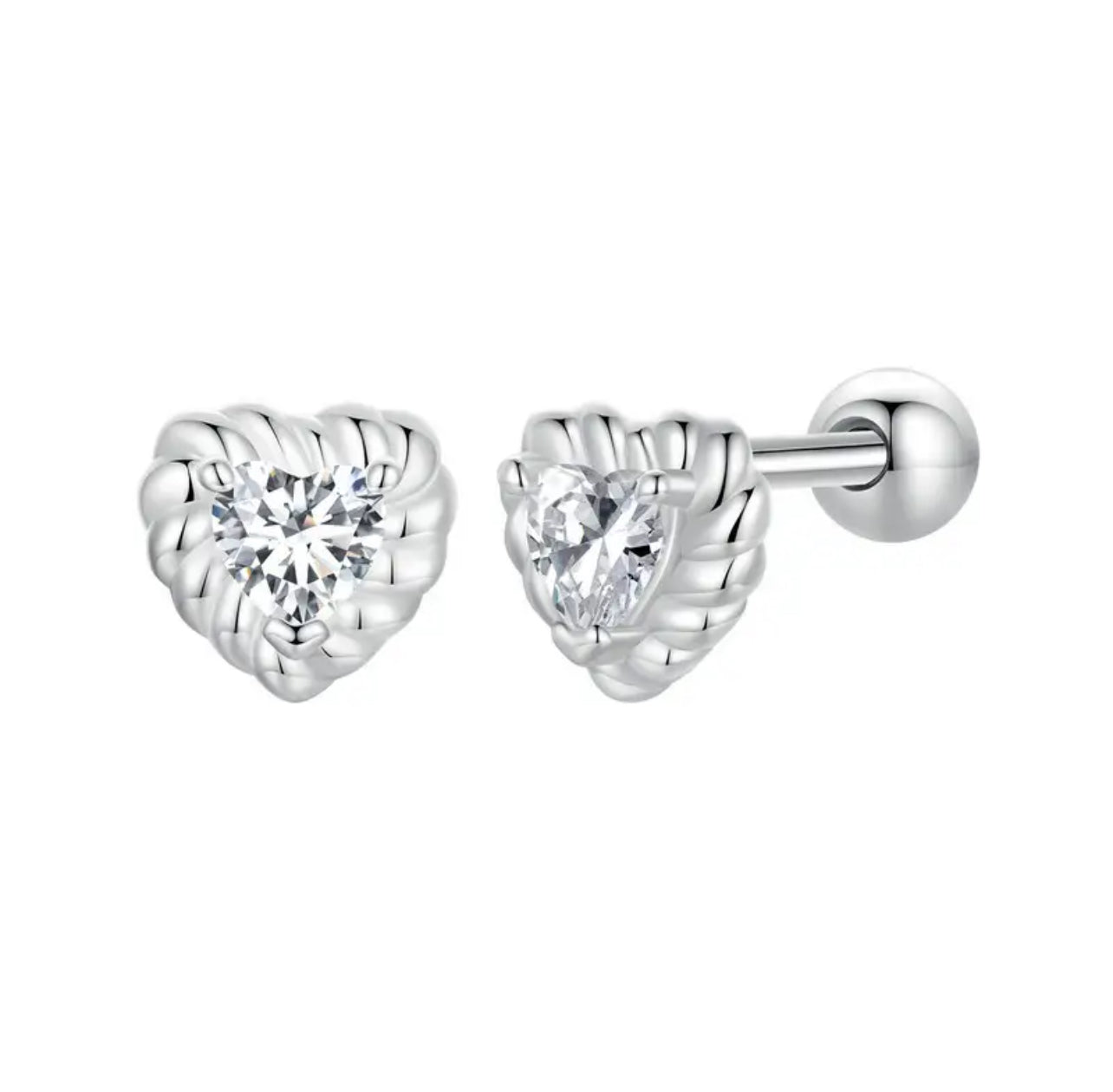 Benita Moissanite Stud Earrings