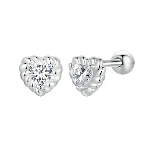 Benita Moissanite Stud Earrings