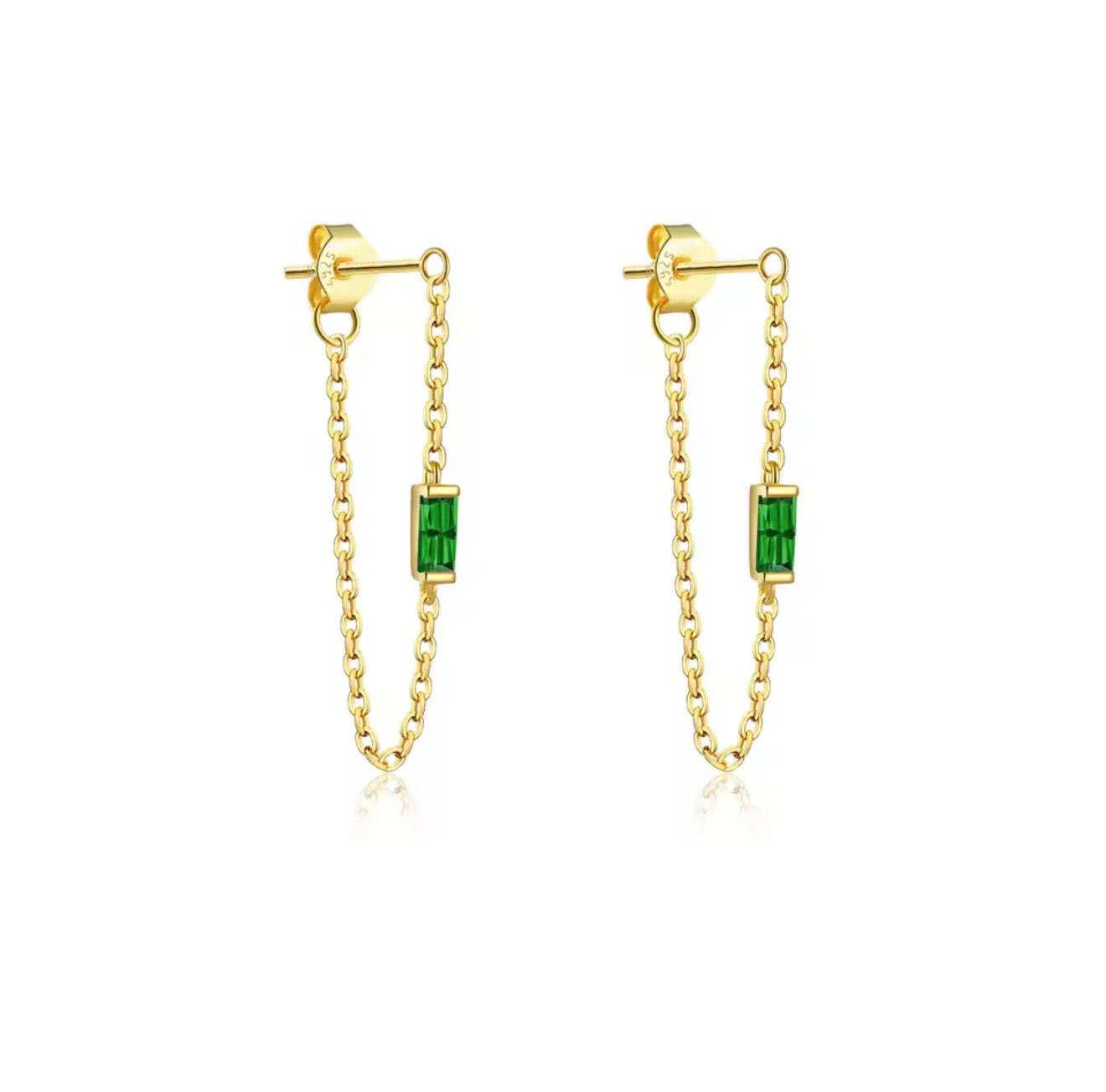 Leena Chain Studs