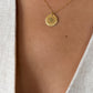 June Birth Month Flower Necklace - Rose