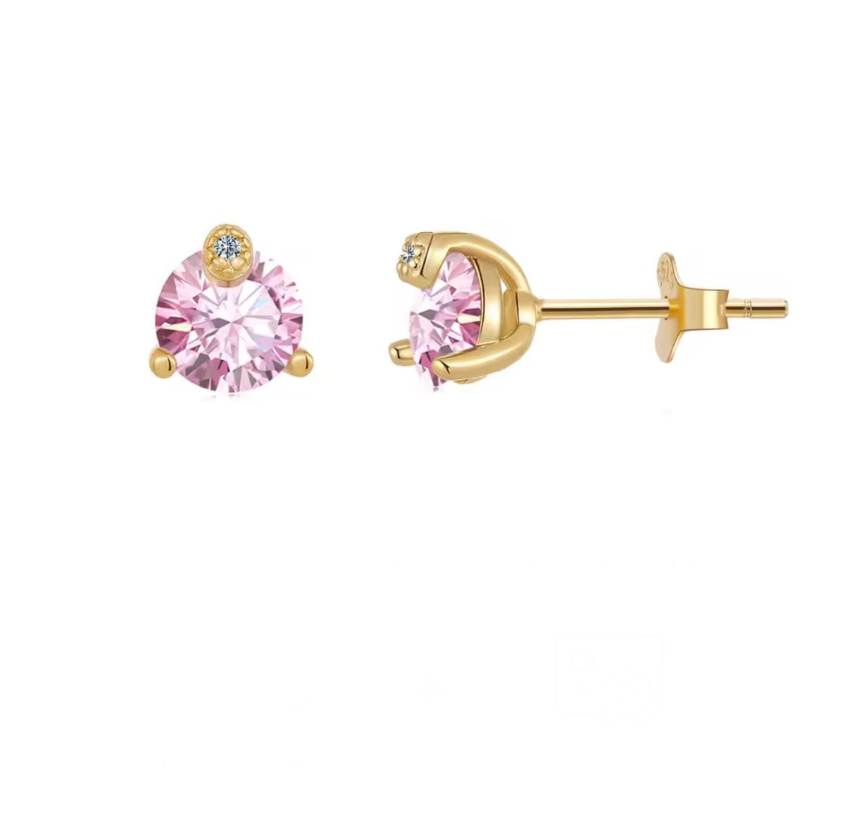 Adina Moissanite Studs