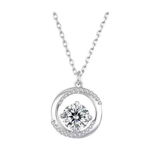 Elenora Moissanite Necklace