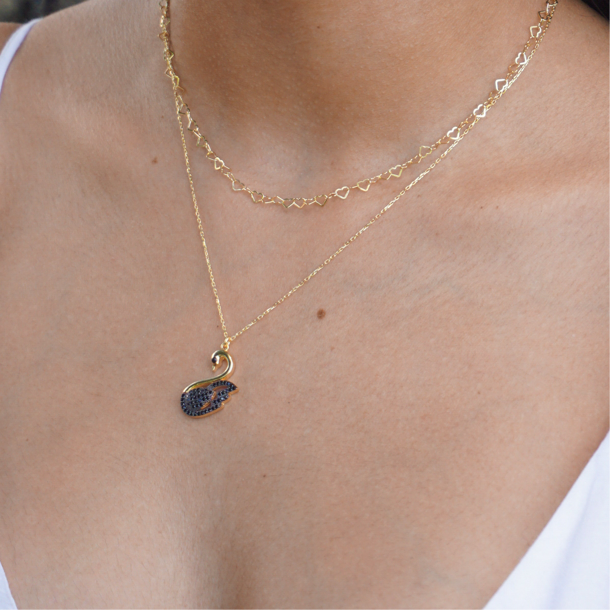 Juliet Heart Necklace