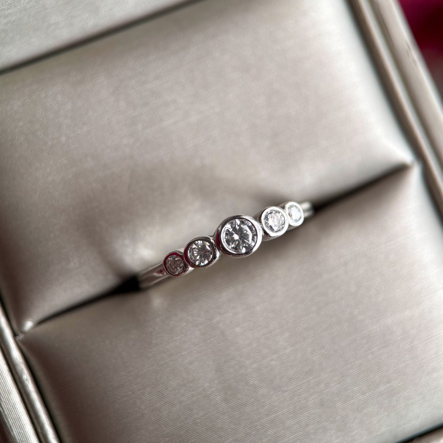 Palmira Moissanite Ring