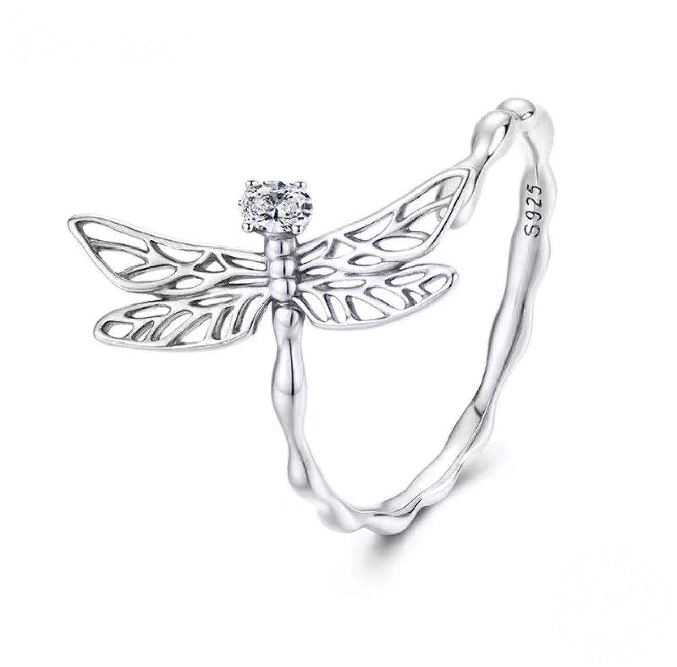 Zephyr Dragonfly Ring