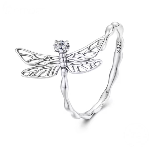 Zephyr Dragonfly Ring