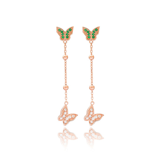 Fizzy Emerald Earrings