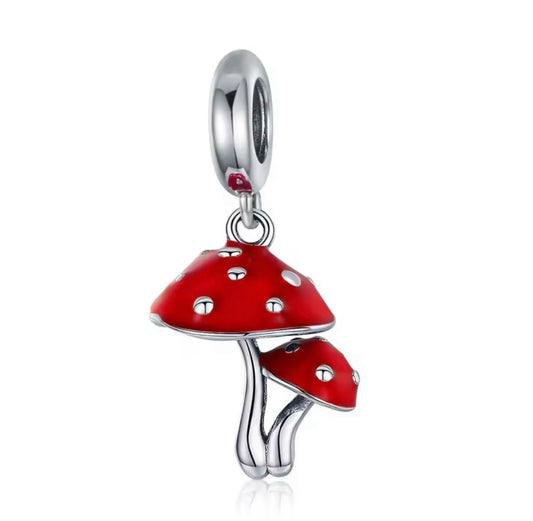 Red Mushroom Charm