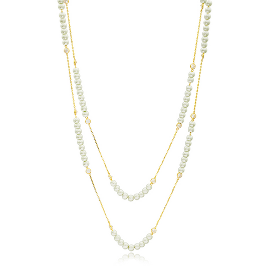 Guinevere Pearl Necklace