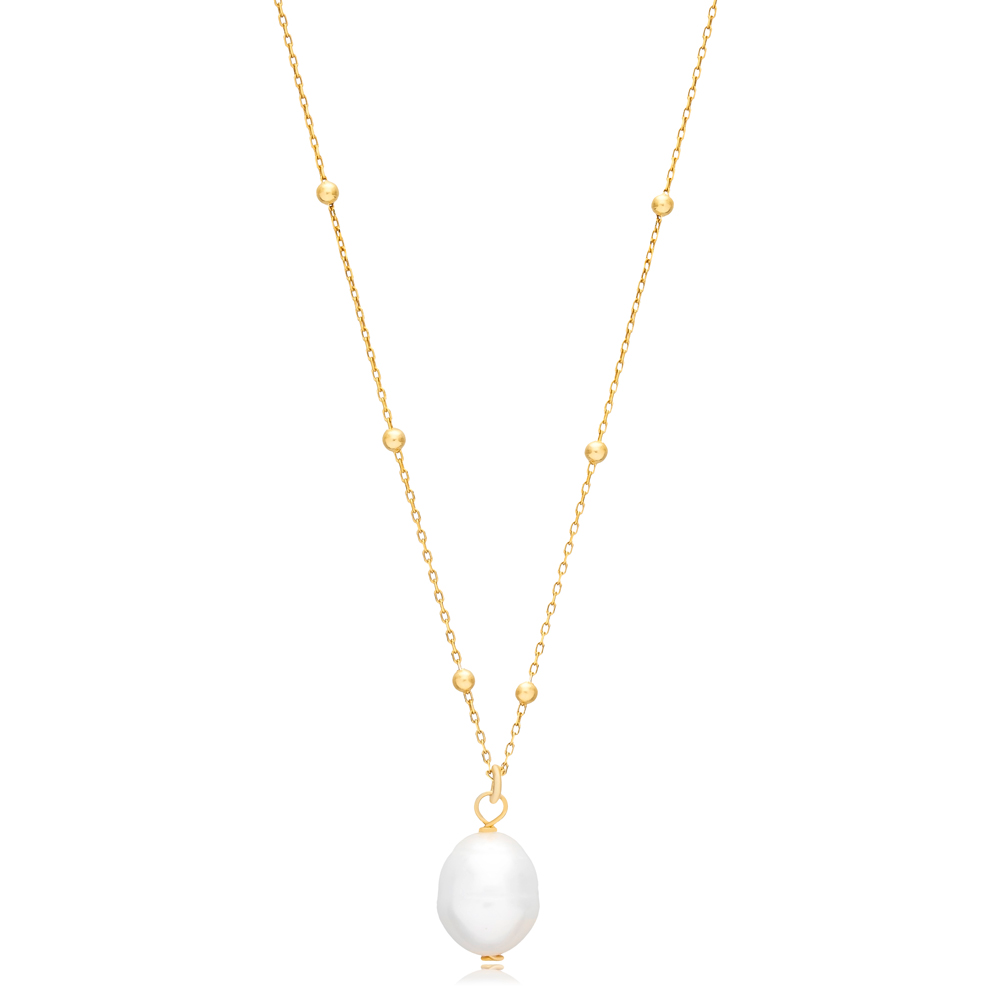 Heather Pearl Necklace