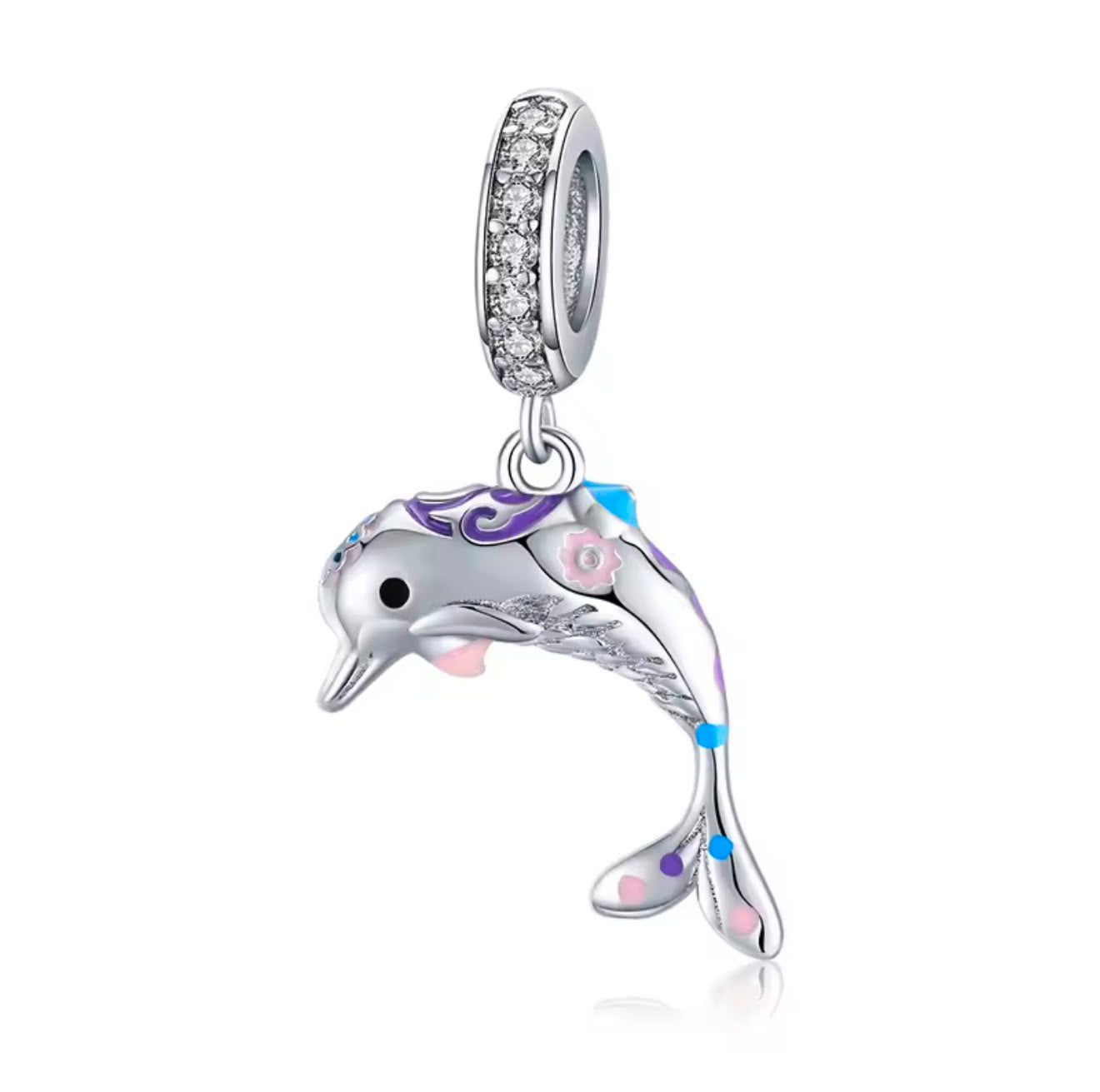 Finny Dolphin Charm