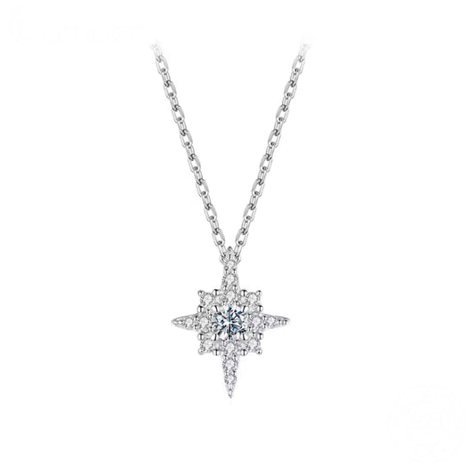 Elsa 0.1ct Moissanite Necklace