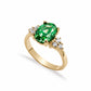 Amabel Emerald Gold Ring