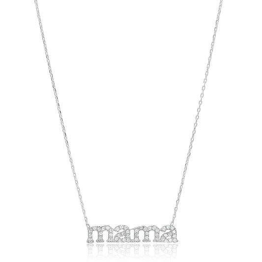 Mama Lowercase Necklace
