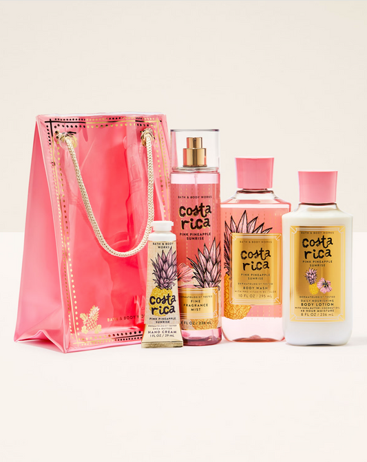 Pink Pineapple Sunrise Gift Set 4pcs
