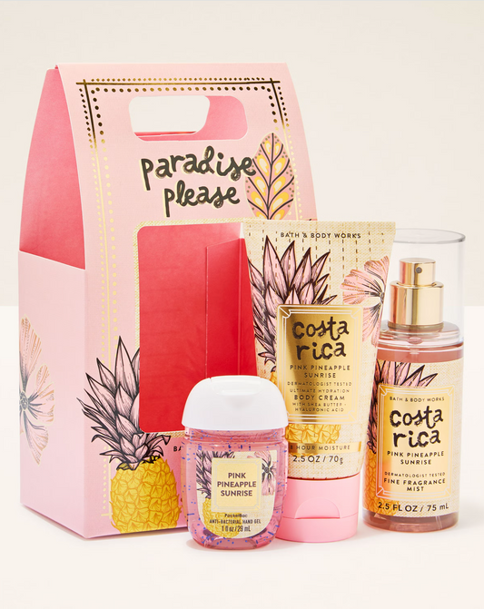 Pink Pineapple Sunrise Mini Gift Set 3pcs