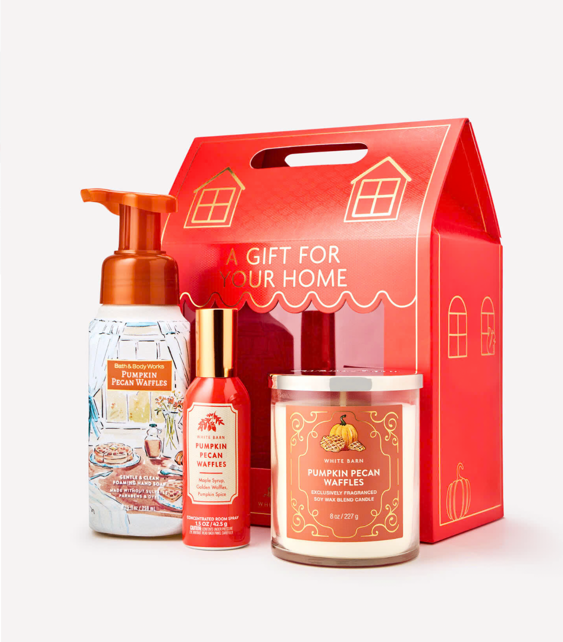 Pumpkin Pecan Waffles Home Gift Set